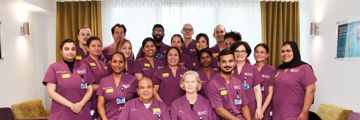 Moorfields Private technician and nursing team photo