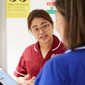 Two Moorfields Private nurses discuss patient care